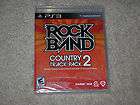 Rock Band Track Pack Country 2 Sony Playstation 3, 2011  