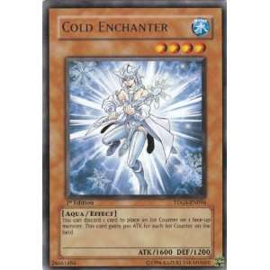  Yugioh TDGS EN096 Cold Enchanter Rare Card Toys & Games