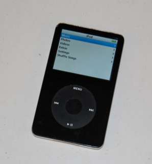   iPod classic 5th Generation Black 30 GB 30GB  Video Player *REPAIR