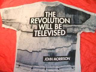 JOHN MORRISON Revolution WWE Wrestling T shirt New  
