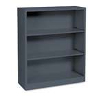 HON S42ABCS Hon S42abcs Metal Bookcase, 3 Shelves, 34 1/2w X 12 5/8d X 