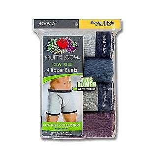 Mens Boxer Brief   Assorted Color 4 pack  Fruit of the Loom Clothing 