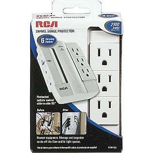     RCA Computers & Electronics Power & Cables Surge Suppressors