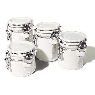 pc. Ceramic Canister Set  For the Home Kitchen Storage Storage Sets 