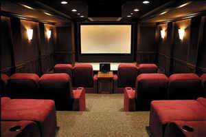 Home Theater system installation presentation conference room 
