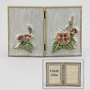    Beautiful Jeweled Picture Frame Morning Glory: Home & Kitchen
