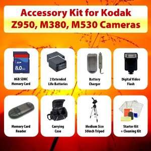  Point n Shoot Accessory KIT for Kodak EasyShare Z950, M380 