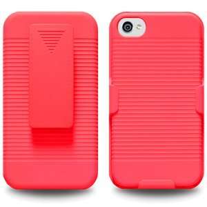   4S   1 Pack   Retail Packaging   Neon Coral Cell Phones & Accessories