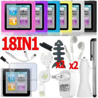   LCD SCREEN PROTECTOR COVER FOR APPLE IPOD NANO 6 6TH GEN 6G G  