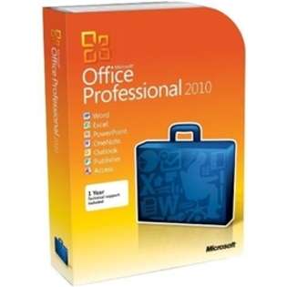 Asi Microsoft Software Office Professional 2010 32 Bit/X64 English Us 