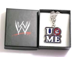 John Cena Cant See Me Silver Pendant with Chain WWE  
