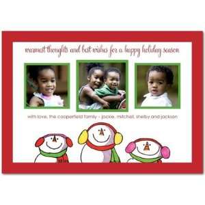  Holiday Cards   Snowman Friends By Childrens Healthcare 