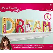   Girl Dream Letter Art Kit (Colors/Styles Vary)   Wilton   ToysRUs