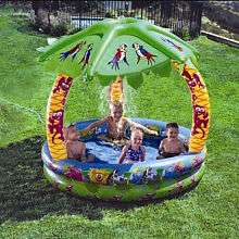 Sizzlin Cool Jungle Cruise Canopy Pool   Toys R Us   Toys R Us