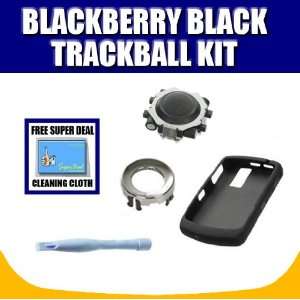 com Black BlackBerry Trackball + Black BlackBerry Skin for BlackBerry 
