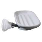 Whitehaus Collection Eagle Ceramic Soap Dish and Holder   Finish 