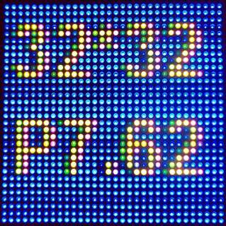 LED RGB Full Color LED Programmable Scrolling Sign DIY  