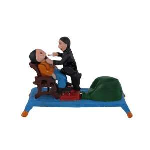  Funny PULLING TEETH Cast Iron Mechanical Bank Money Coin 