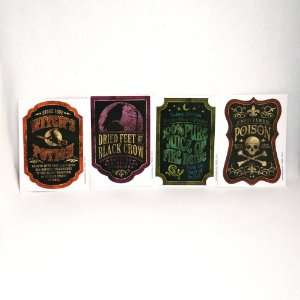  Halloween Themed Bottle Labels Toys & Games