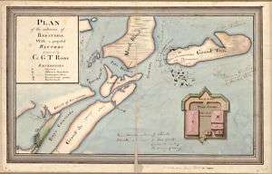 1812 map: United States, Louisiana, Barataria Bay  