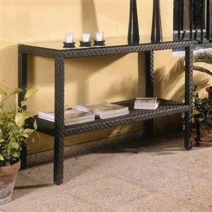  Console Potting Bench By Hospitality Rattan: Patio, Lawn & Garden