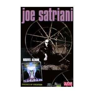   JOE SATRIANI Engines of creation French Music Poster: Home & Kitchen