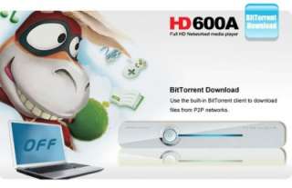 HiMedia Full 1080P HD Network Media Player HD600A TV BOX WiFi  
