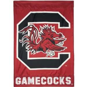   South Carolina Gamecocks Screen Print House Flag: Sports & Outdoors