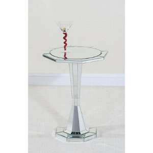    Ultimate Accents Trenton Round Pedestal End Table: Home & Kitchen