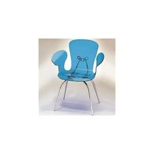  Acrylic Cradle Chair Blue