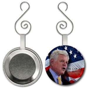 Lion of the Senate Edward Ted Kennedy 2.25 inch Button Style Hanging 