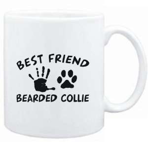   White  MY BEST FRIEND IS MY Bearded Collie  Dogs