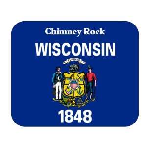  US State Flag   Chimney Rock, Wisconsin (WI) Mouse Pad 