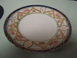 Nippon Handpainted Vintage Japan Porcelain China Plate  