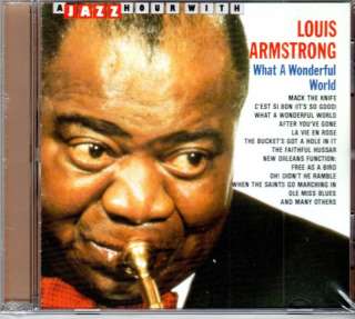 LOUIS ARMSTRONG WHAT A WONDERFUL WORLD CD  