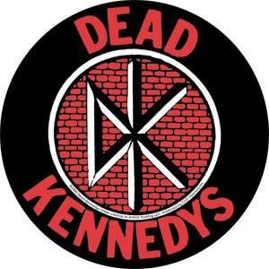  15066 DEAD KENNEDYS 4 Round Brick DK Logo Sticker / Decal 