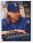 1998 Pinnacle Inside #39 Randy Johnson Autographed/Signed Mariners 