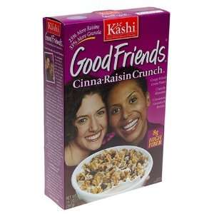   Good Friends Cereal, Cinna Raisin Crunch, 14 Ounce Boxes (Pack of 4
