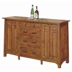 GS Furniture Arts and Crafts Bungalow 60 Server   AC36036S1:  