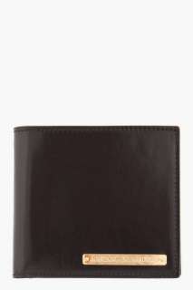 Alexander Mcqueen Black Classic Wallet for men  
