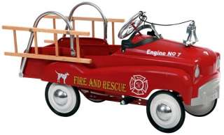 InSTEP Retro Fire Truck Pedal Car Ride On   PC300 041062002274  
