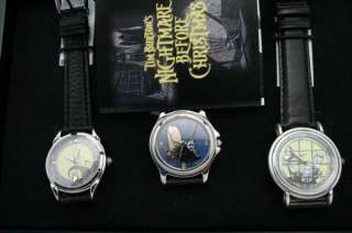   Limited Edition Nightmare Before Christmas Fossil 3 Watch Set  