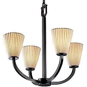   Limoges Arch Cone Chandelier by Justice Design Group: Home Improvement