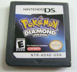 Pokemon Diamond Version Nintendo NDS NDL DSi 3DS  