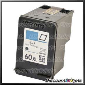 CC641WN BLACK Ink Printer Cartridge for HP 60XL 60 XL Deskjet F4280 