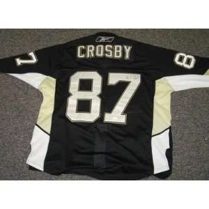  Sidney Crosby Signed Jersey   W strap Jsa 