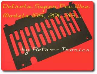 Reproduction Radio Back Detrola Super Pee Wee  