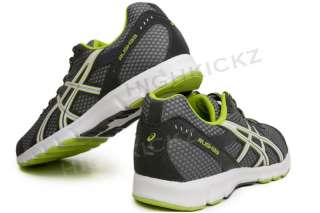 Asics Rush 33 T1H2N 9701 Titanium White Lime Mens New Running Shoes 