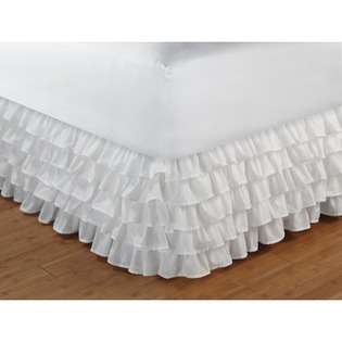 Greenland Home Fashions Multi Ruffle Bedskirt   Size King, Color 