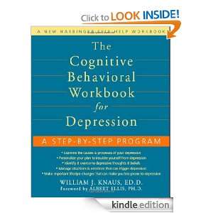   Behavioral Workbook for Depression A Step by step Program (Workbook